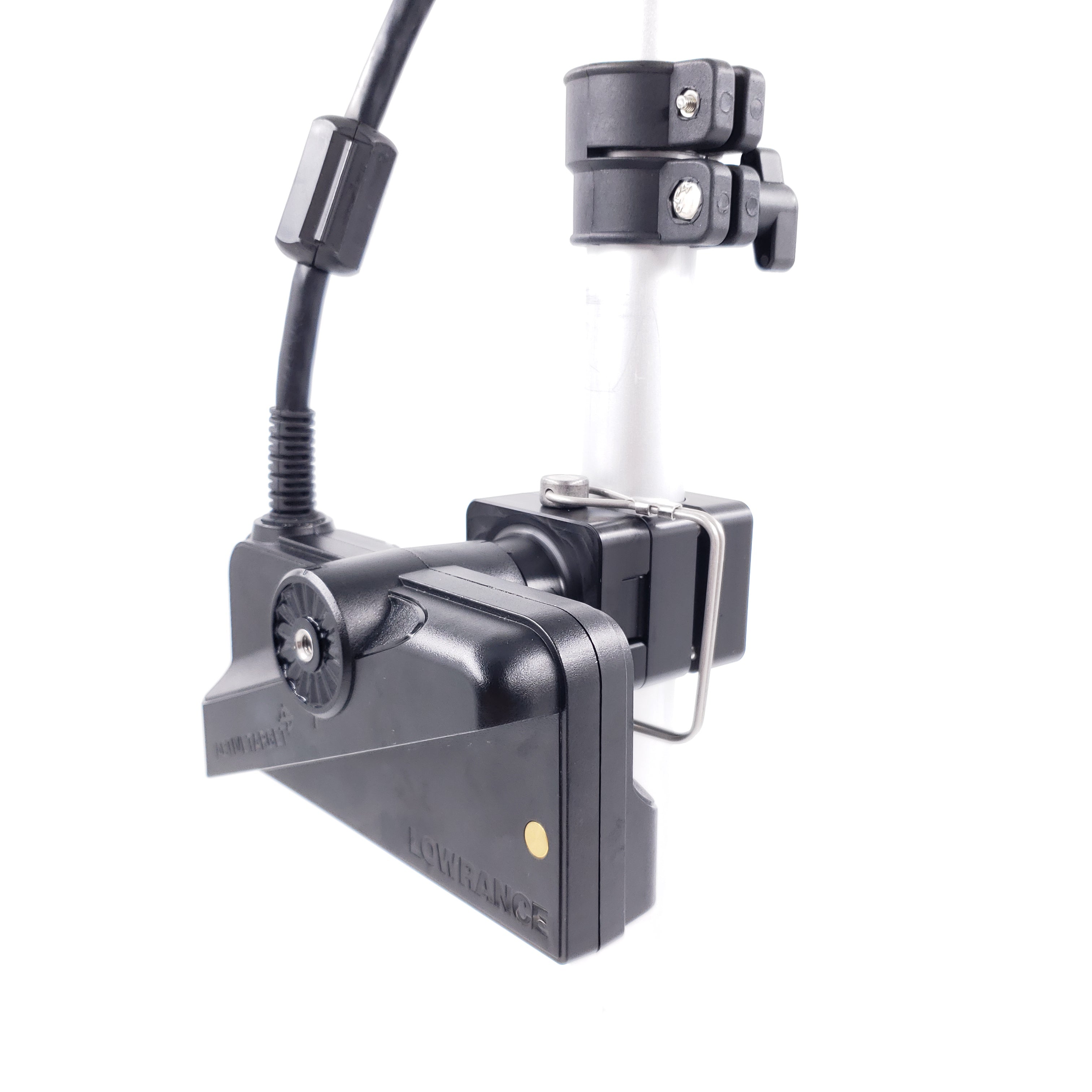 0 DEGREE QUICK RELEASE TRANSDUCER MOUNT ADAPTER FOR LOWRANCE ACTIVE TARGET 1.5" POLES