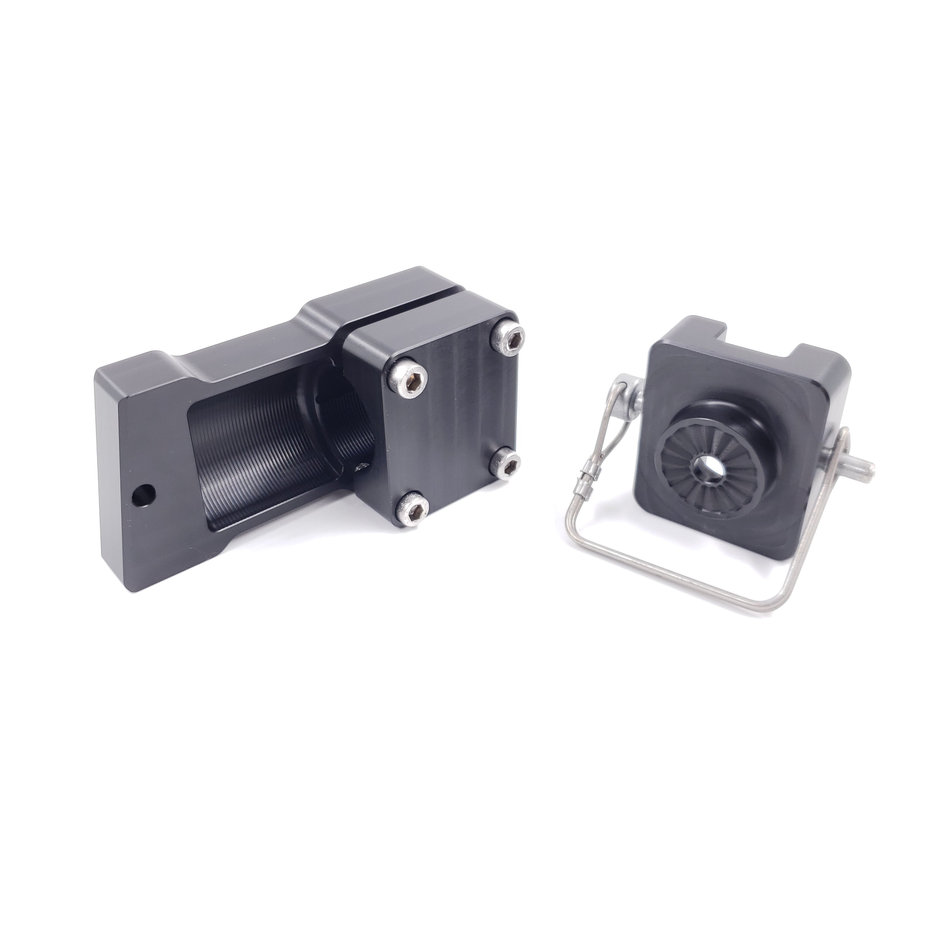 0 DEGREE GARMIN ICE POLE FORWARD/DOWN/PERSPECTIVE MOUNT, QUICK RELEASE TRANSDUCER MOUNT
