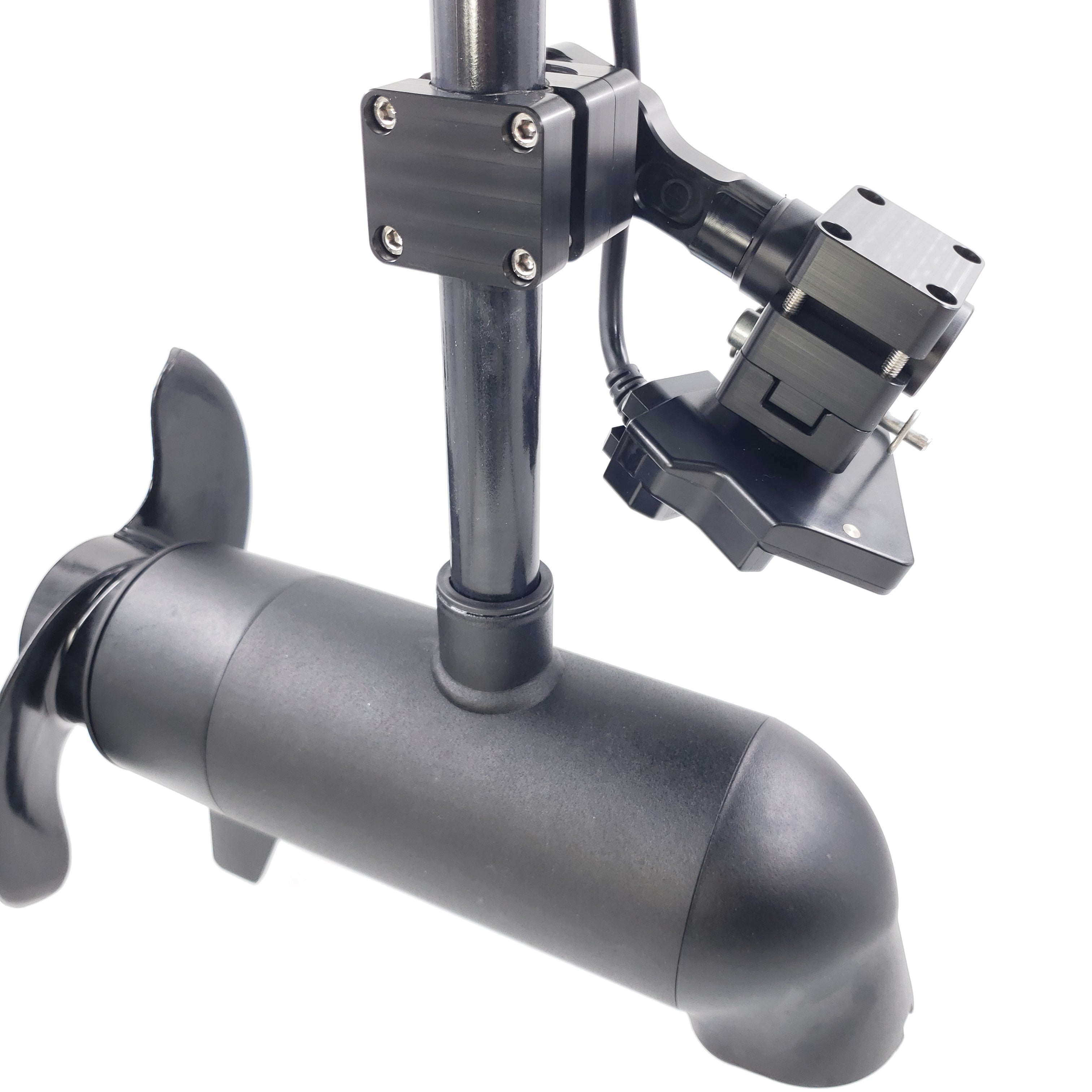 DOMINATOR-GARMIN LVS32 QUICK RELEASE MOUNT FOR TROLLING MOTOR / F.O. LINK SPACER INCLUDED