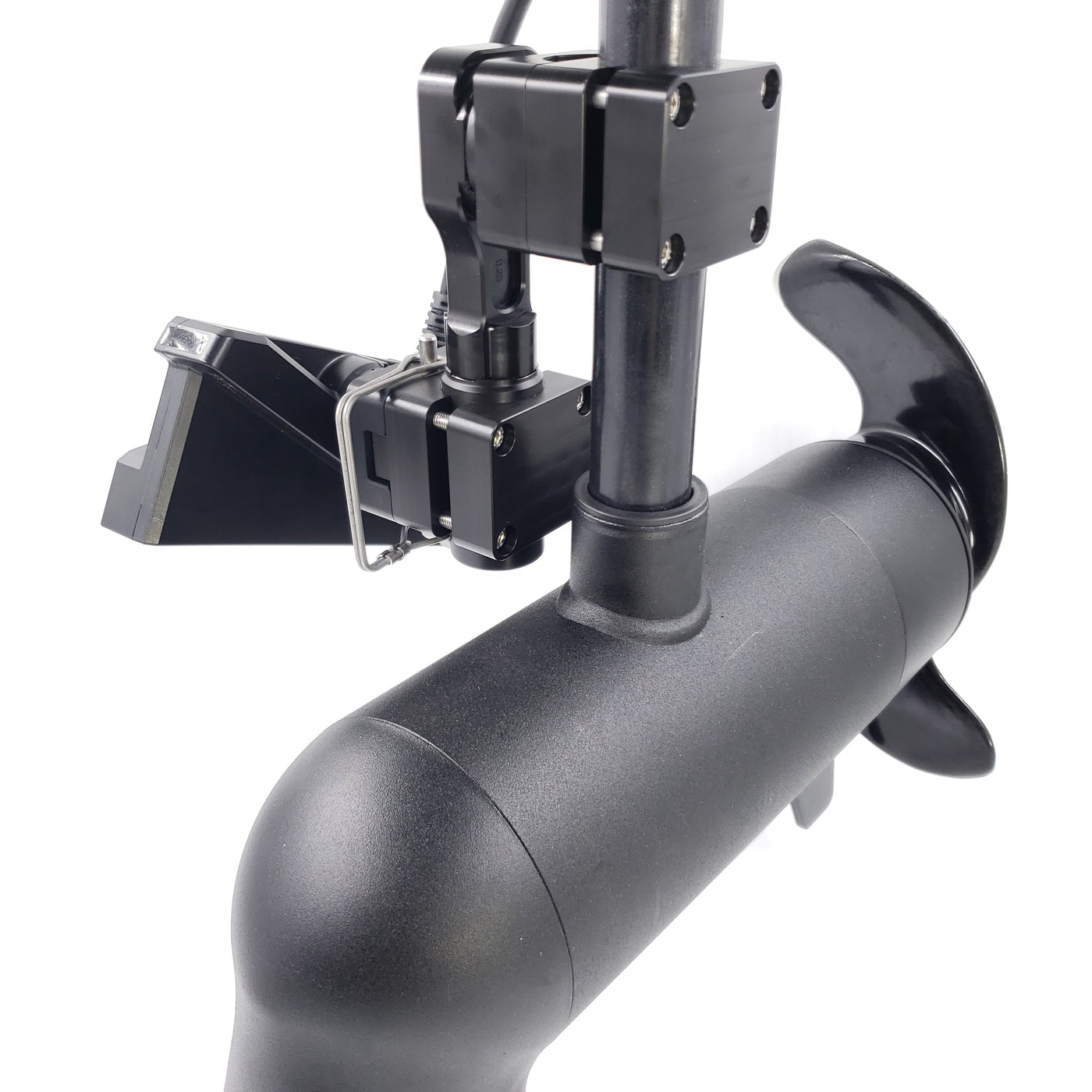 DOMINATOR-GARMIN LVS34 QUICK RELEASE MOUNT FOR TROLLING MOTOR / F.O. LINK SPACER INCLUDED