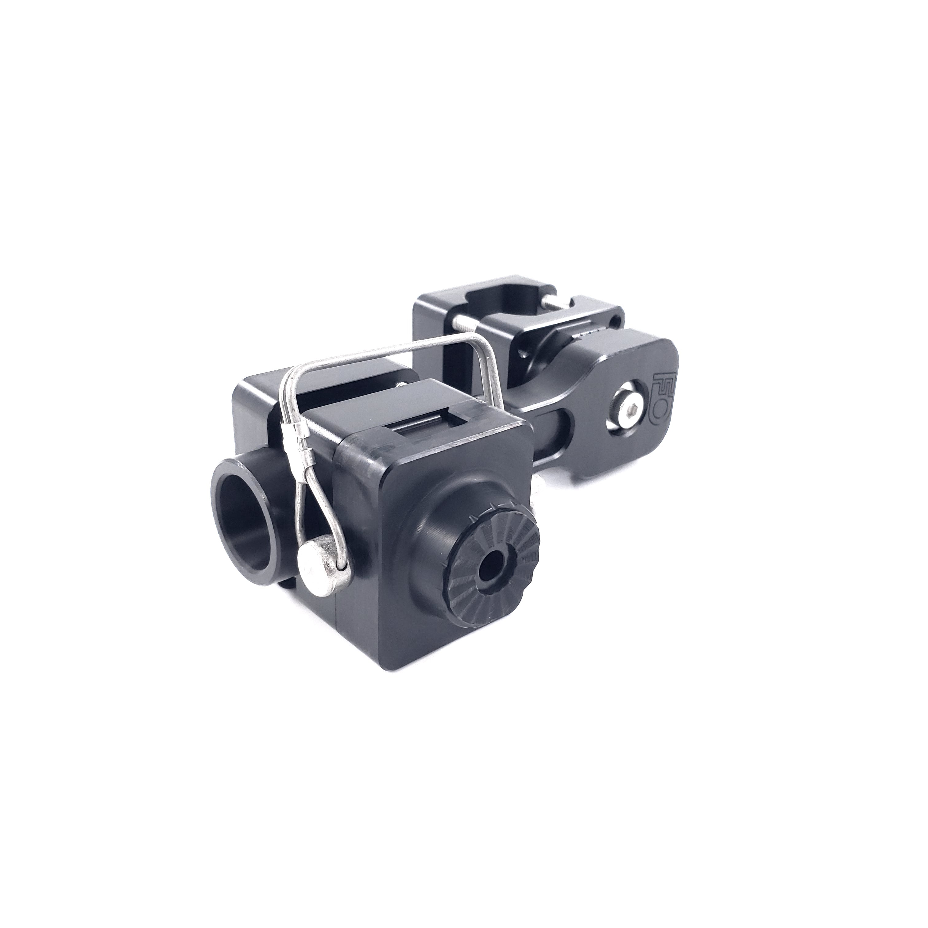 DOMINATOR-LOWRANCE ACTIVE TARGET QUICK RELEASE MOUNT FOR MINN KOTA ULTREX QUEST TROLLING MOTOR/ F.O. LINK SPACER NOT INCLUDED