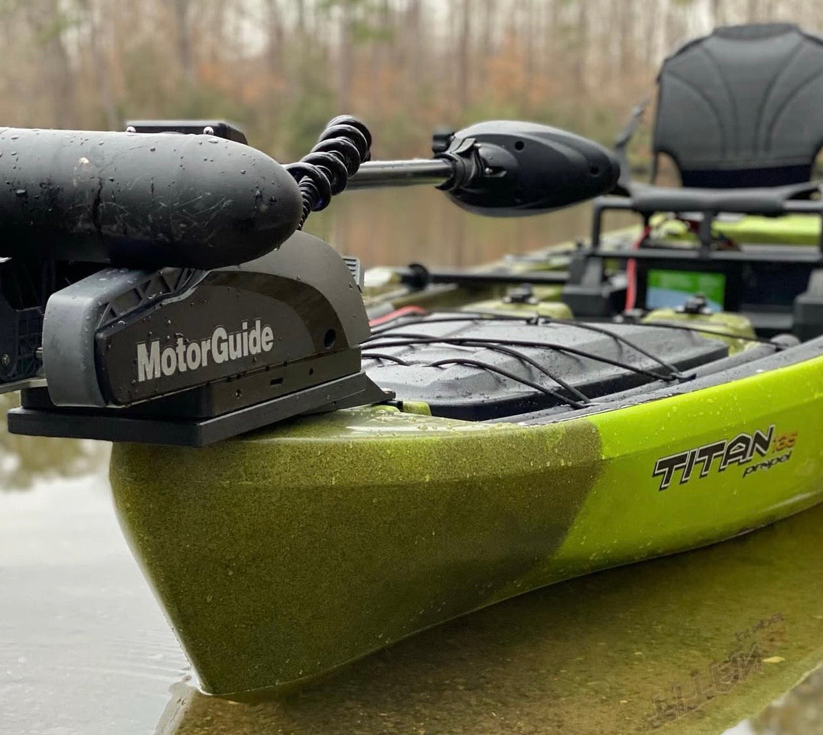Kayak Bow Mount Trolling Motor Plates