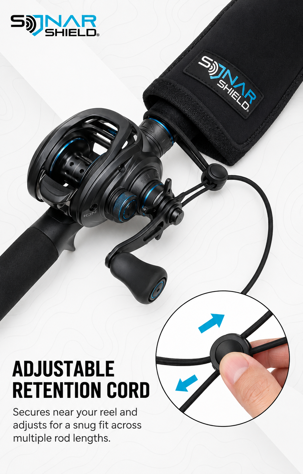 Neoprene Fishing Rod Sleeves – Spinning & Casting Sonar Shield®