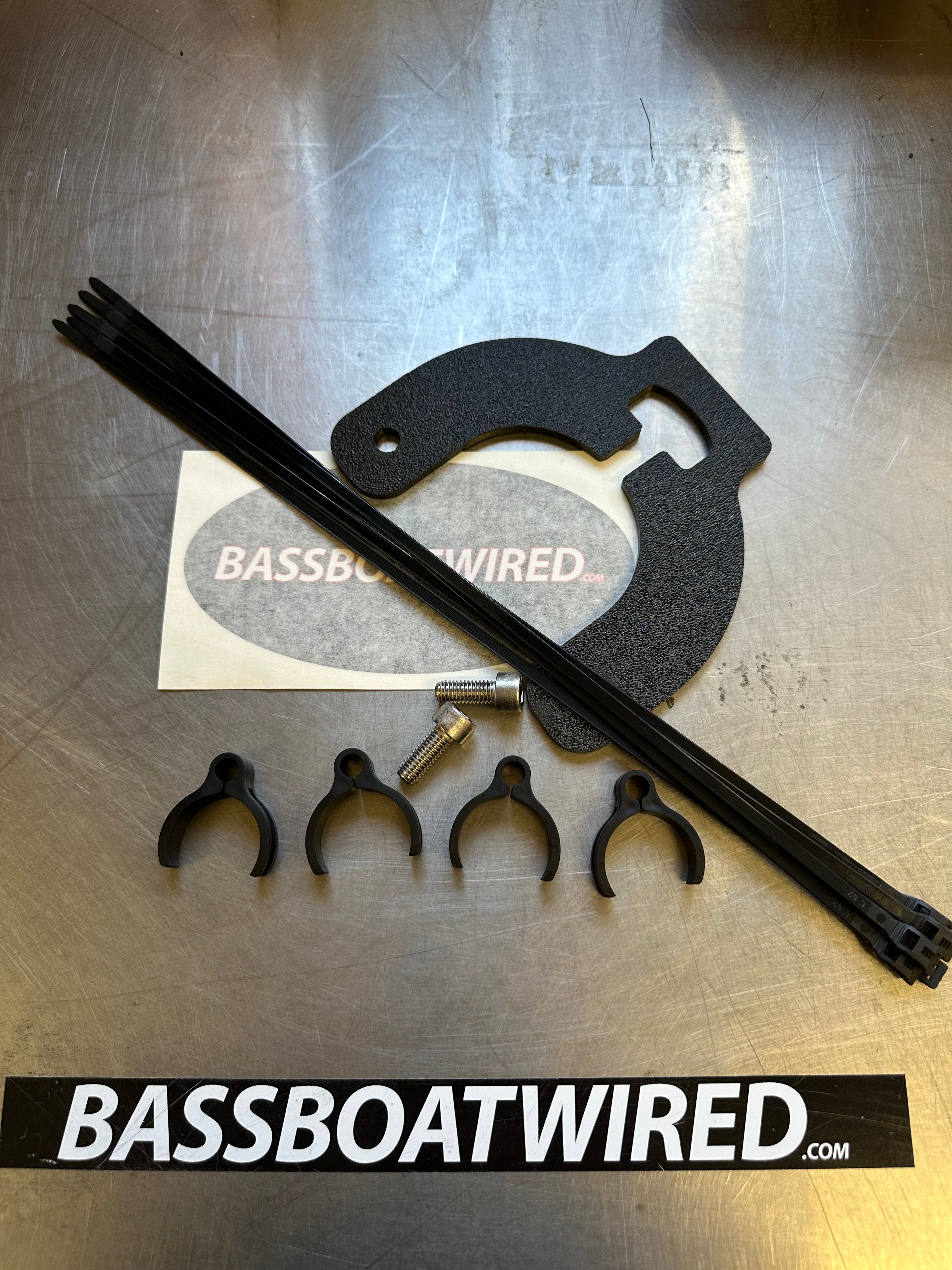 BassBoatWired Trolling Motor Transducer Install Kit