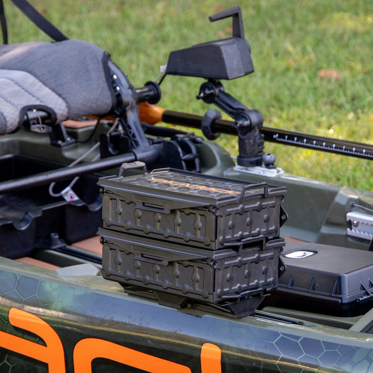 TracPak Combo Kit, Two Boxes and Quick Release Base
