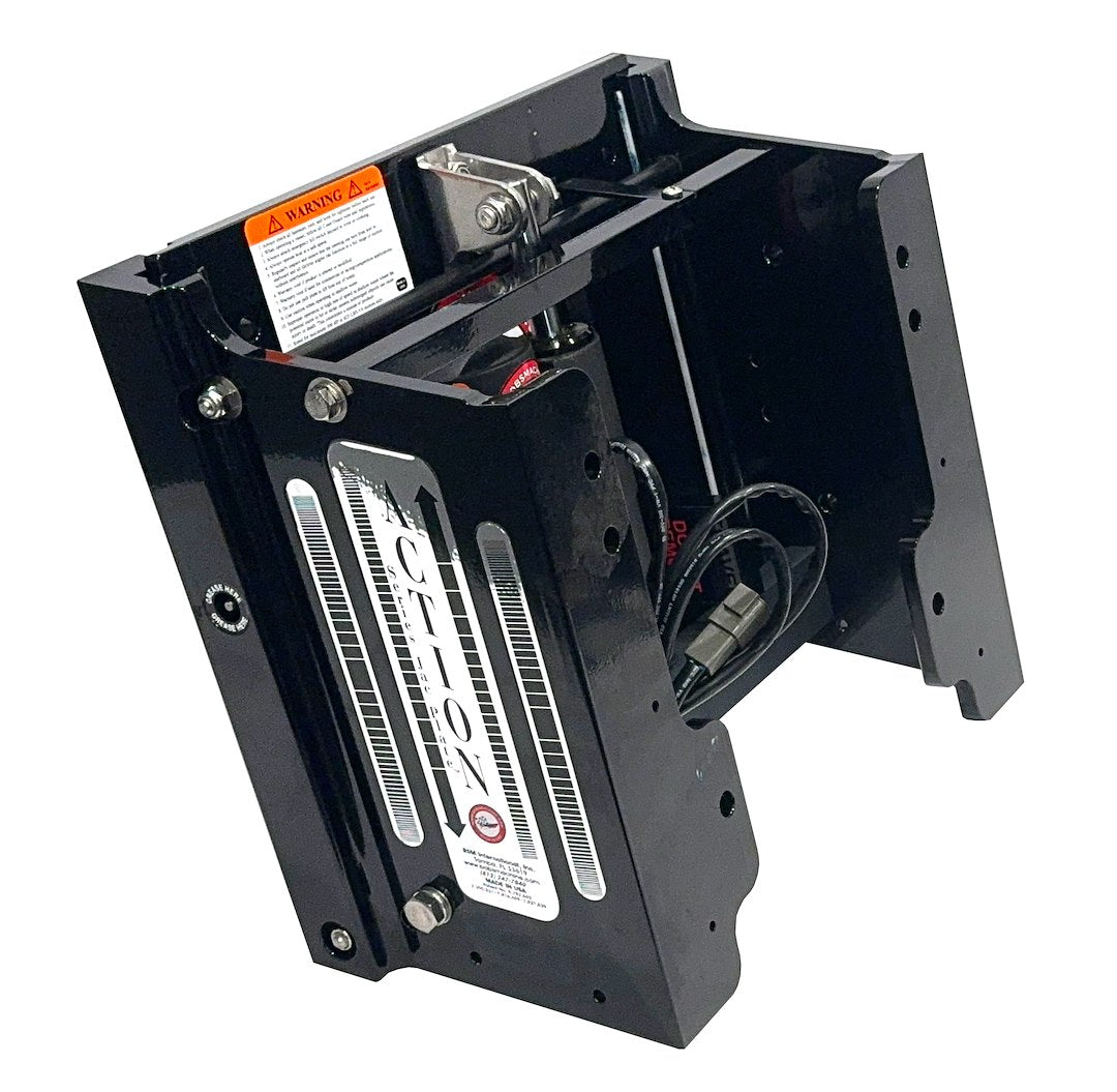 8' ACTION SERIES PWD COATED BLK