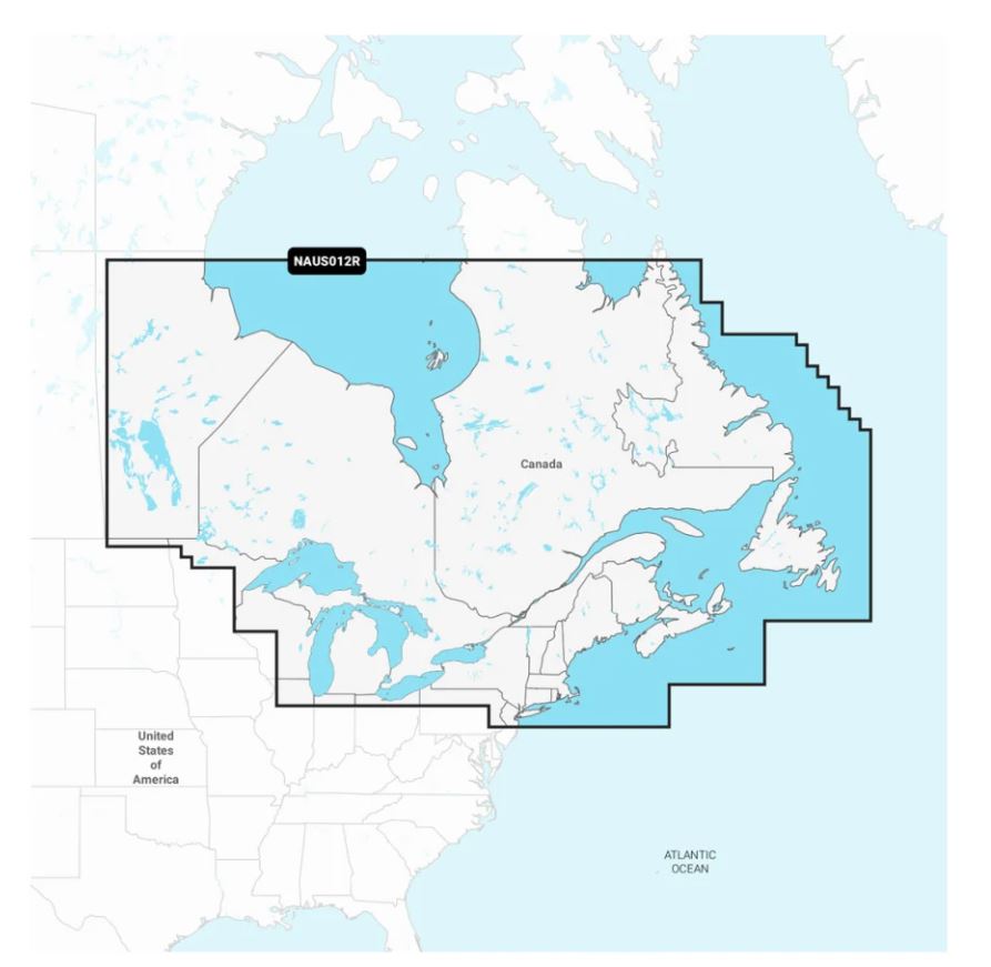 NAVIONICS+ CANADA EAST & GREAT LAK