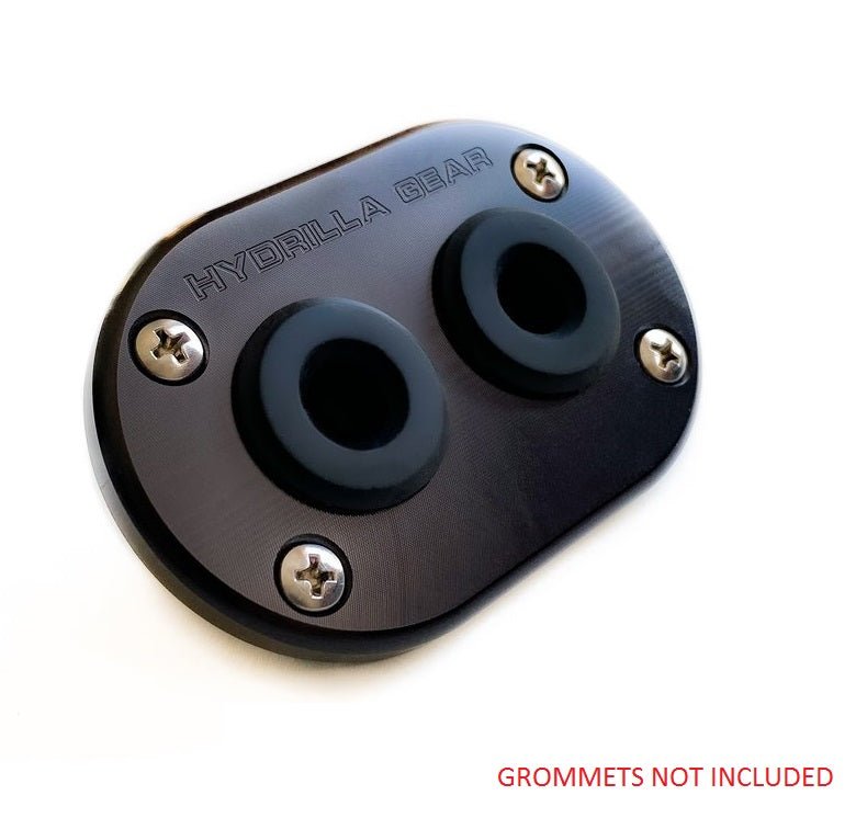 Bulkhead Plate for Minn Kota RAPTOR, Black