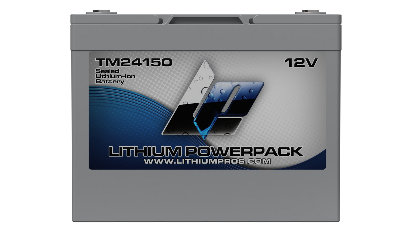 Lithium Pros TM24150 150Ah Lithium Ion 12 Volt Battery
