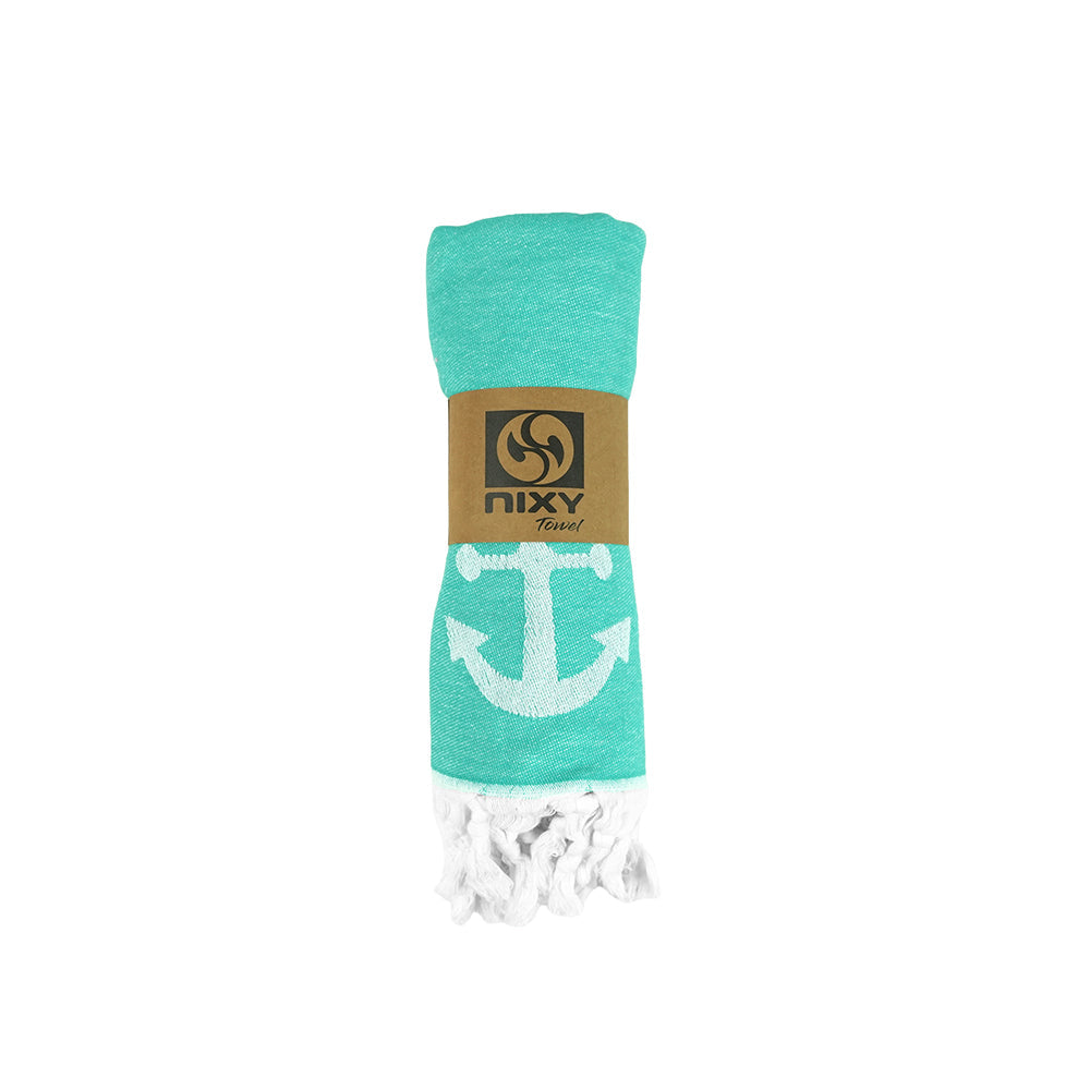 Anchor - Turkish Beach Towel