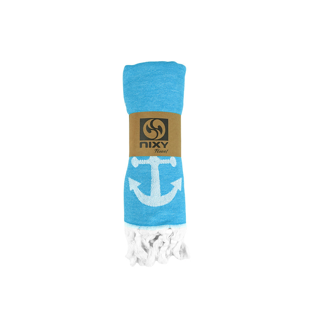 Anchor - Turkish Beach Towel