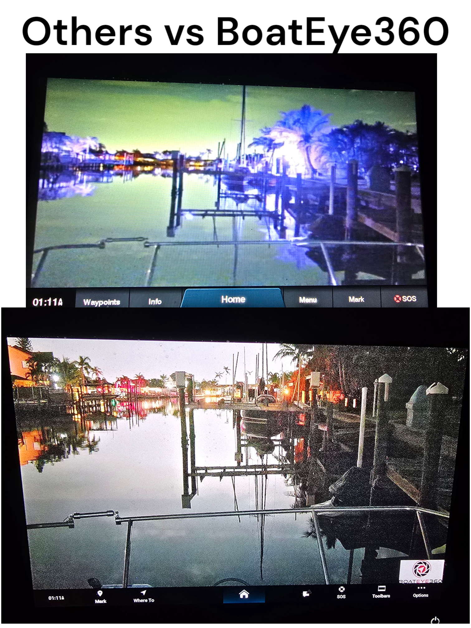 C-1080 Full Color Night Vision Boat Camera Digital HDMI 1080p + Analog - Stainless Steel 316L