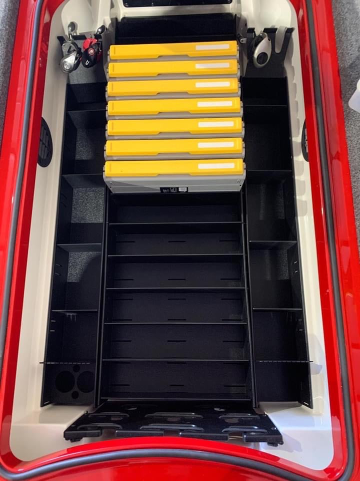 NPDRANG0028 2015-2021 Ranger® Z521 C/L FRONT DECK CENTER COMPARTMENT TACKLE STORAGE TRAY SYSTEM