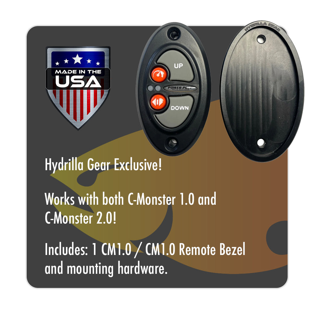 Power-Pole Bezel for CM1.0 / CM2.0 Dash Remote