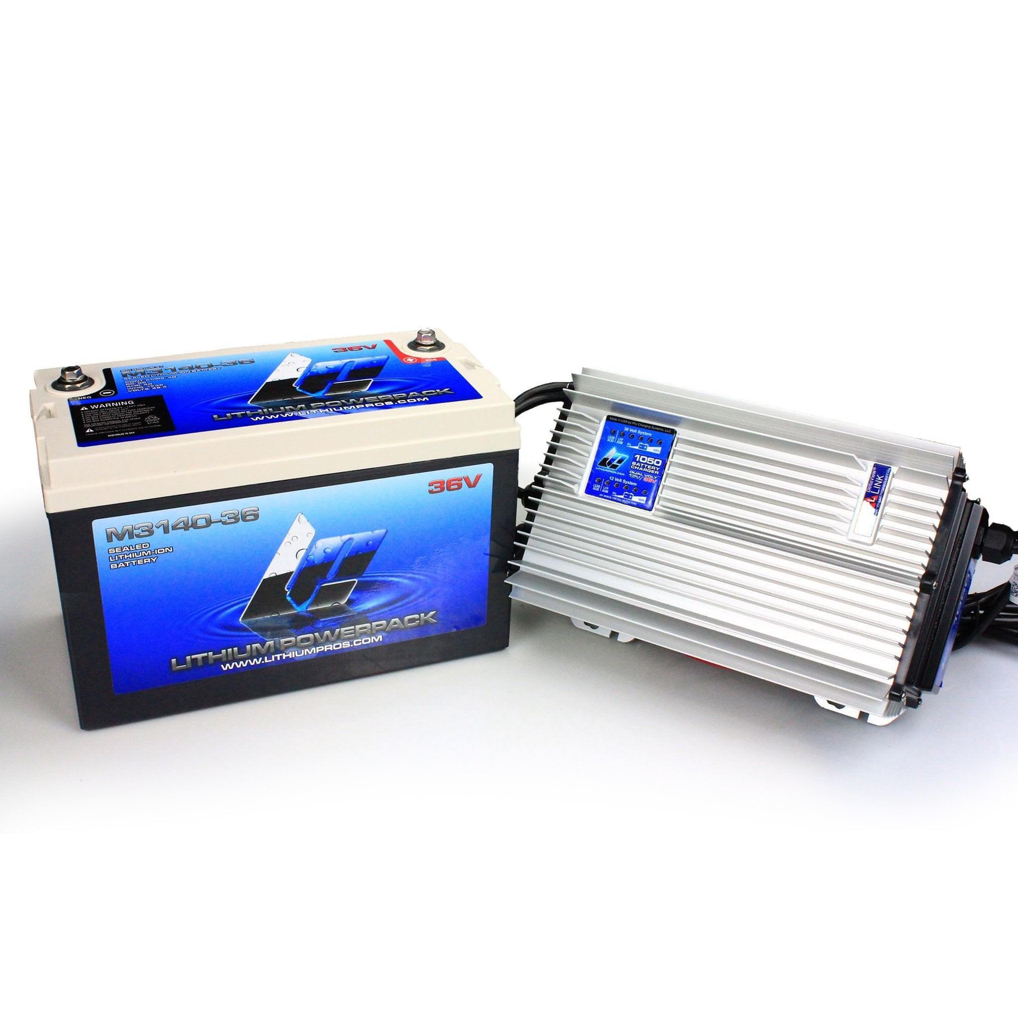 Lithium Pros M3167-36 38.4V 67Ah Lithium Ion Trolling Battery