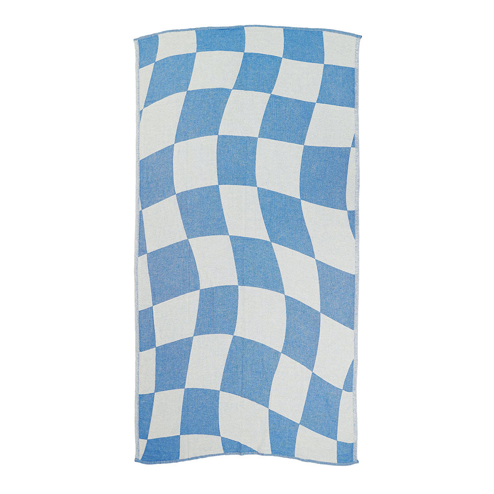 Squares - Recycled Turkish Beach Towel