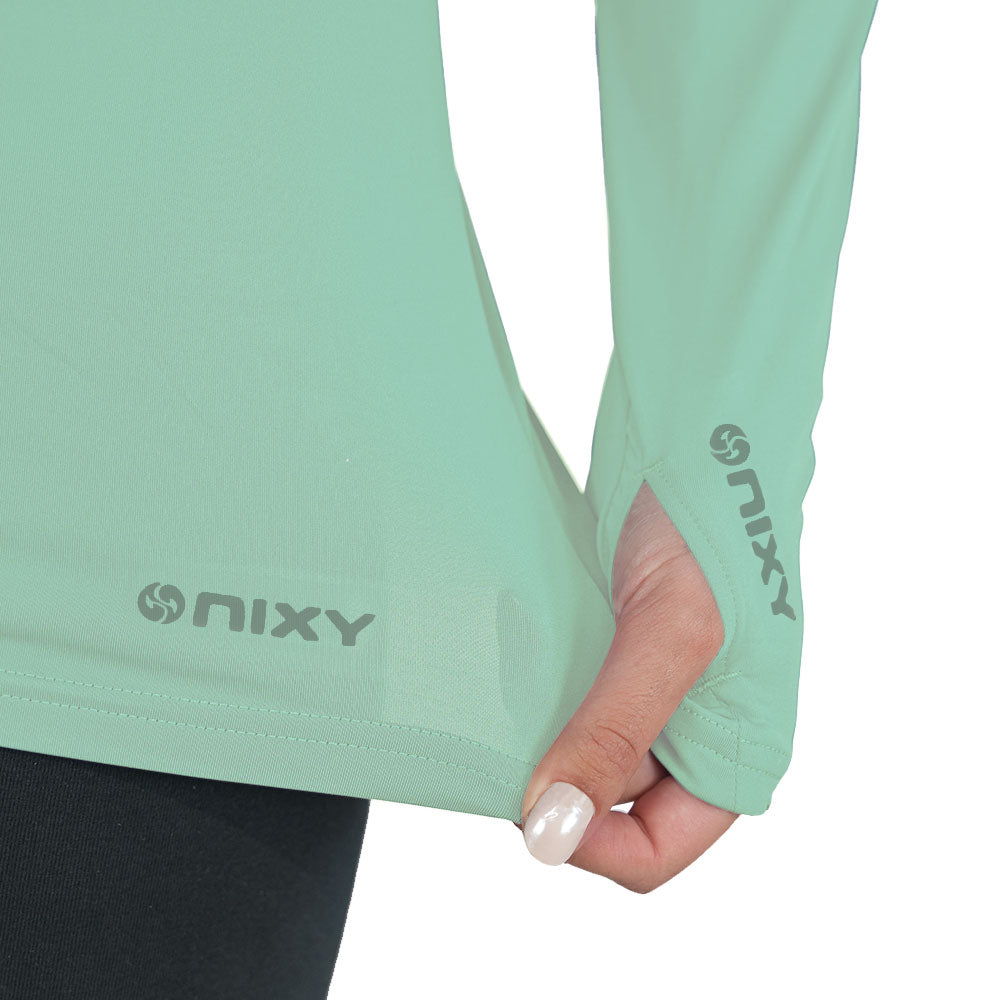 NIXY Women's Rash Guard UPF 50+ for Paddleboarding, Kayaking & Watersports