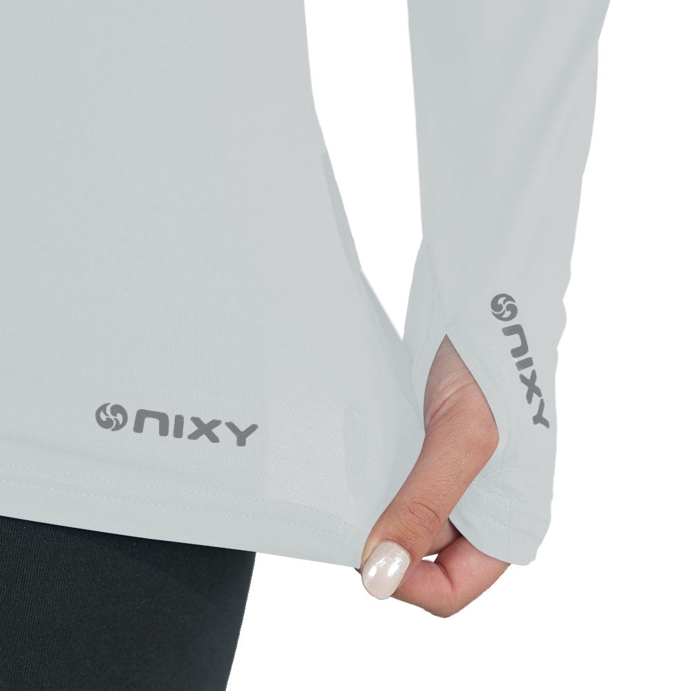 NIXY Women's Rash Guard UPF 50+ for Paddleboarding, Kayaking & Watersports