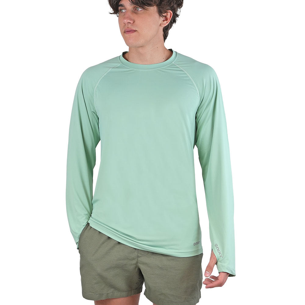 NIXY Men's Rash Guard UPF 50+ for Paddleboarding, Kayaking & Watersports