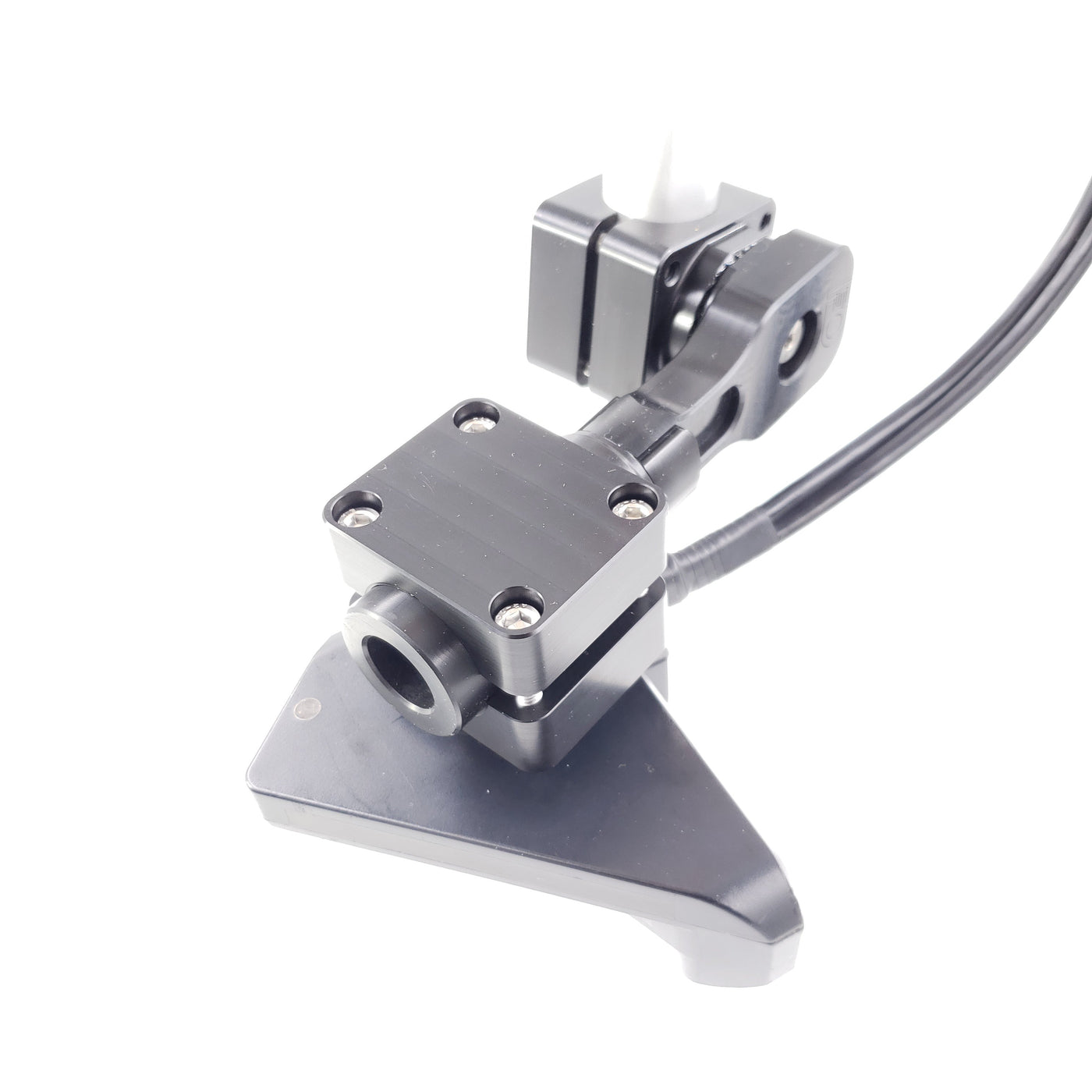 DOMINATOR-GARMIN LVS32 MOUNT FOR TROLLING MOTOR OR POLE SYSTEM / F.O. LINK SPACER NOT INCLUDED