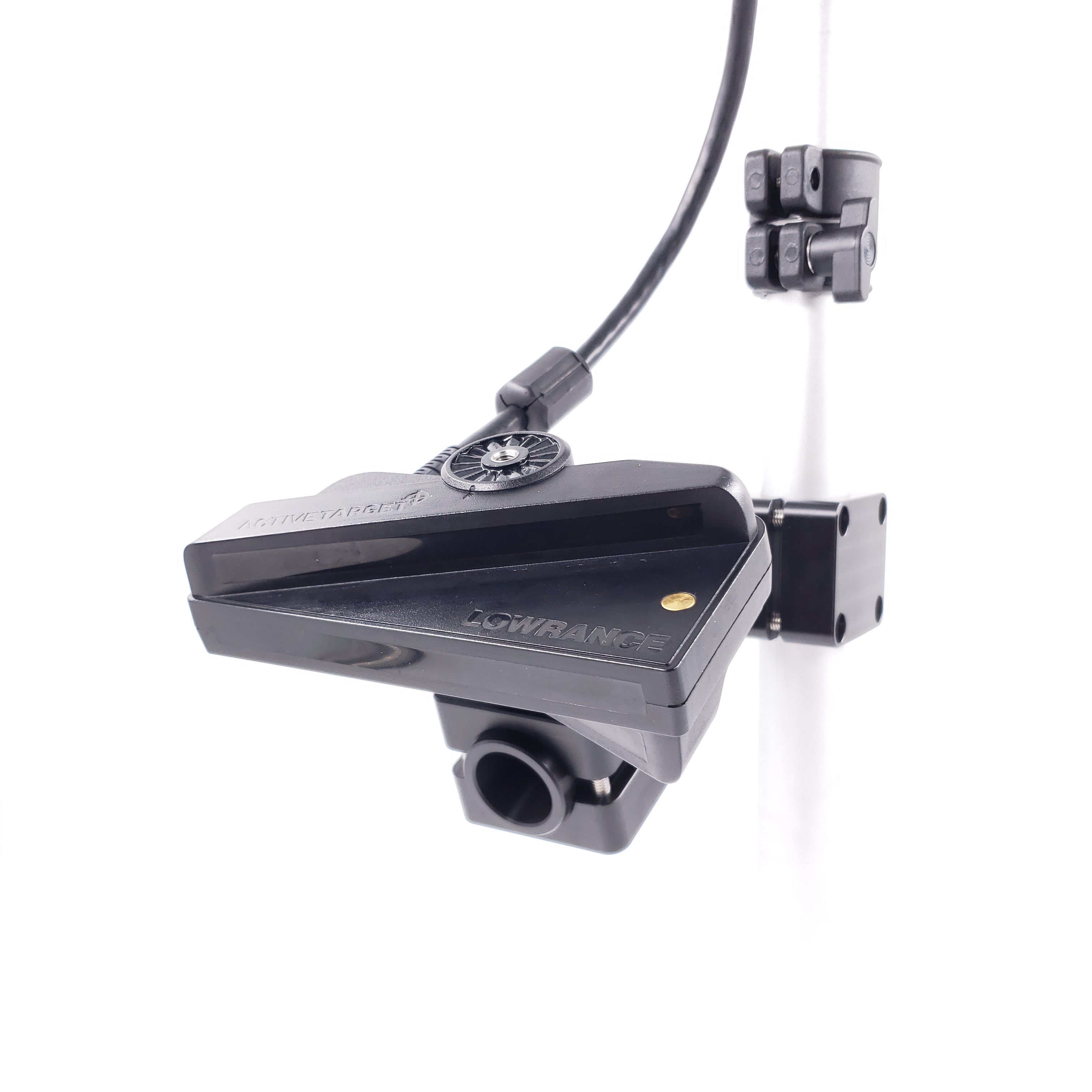 DOMINATOR-ULTIMATE LOWRANCE ACTIVE TARGET ADJUSTABLE SCOUT MODE MOUNT WITH ZERO DEG PKG FOR 1.5" POLES