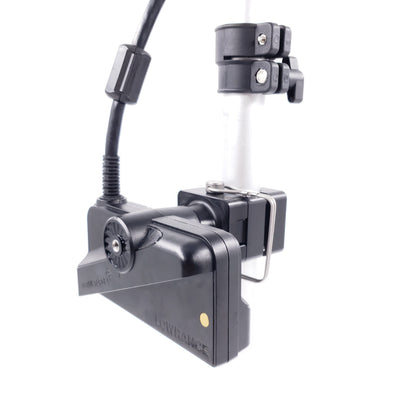 0 DEGREE QUICK RELEASE TRANSDUCER MOUNT ADAPTER FOR LOWRANCE ACTIVE TARGET 1.125"-1.375" POLES