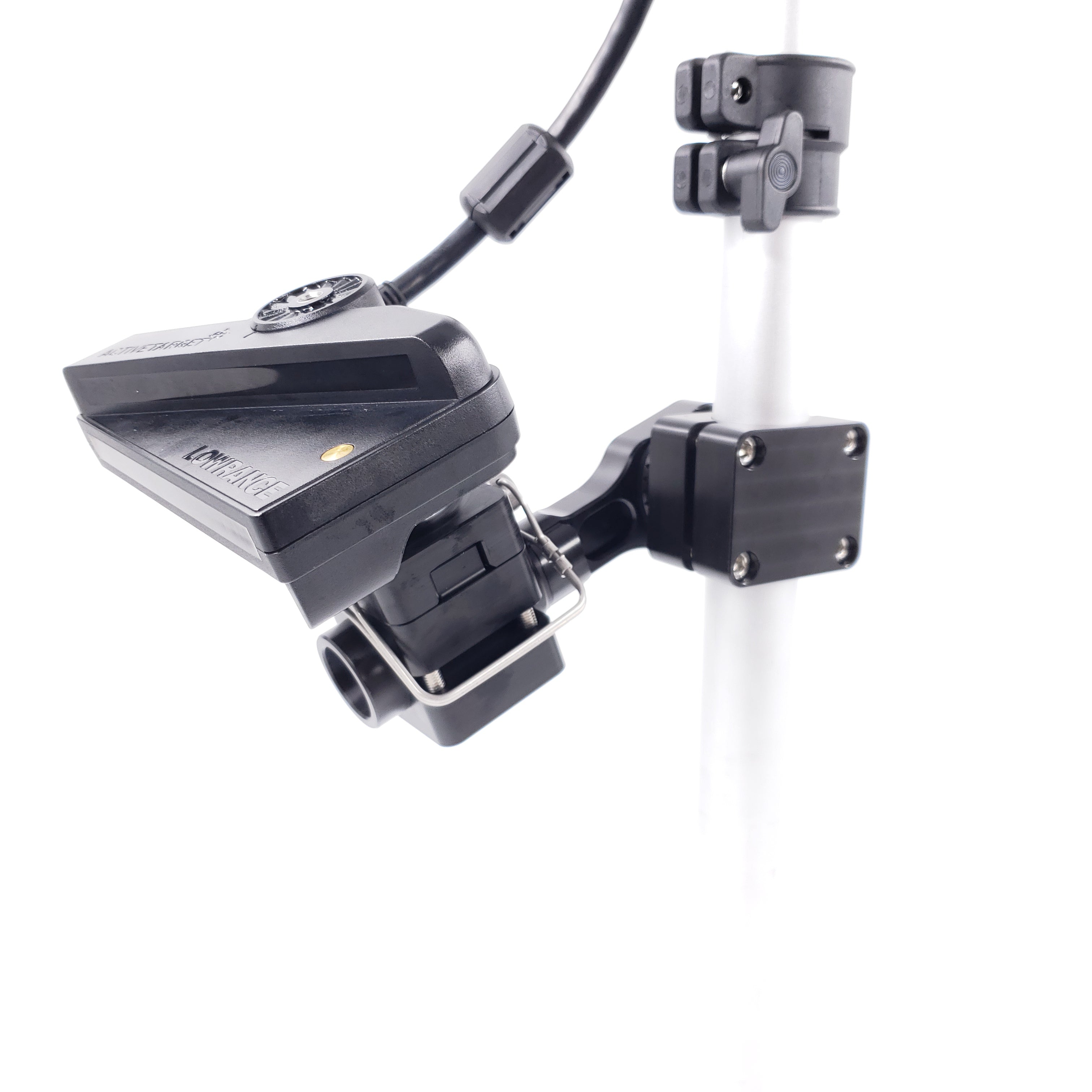 DOMINATOR-LOWRANCE ACTIVE TARGET QUICK RELEASE MOUNT FOR TROLLING MOTOR OR POLE SYSTEM / F.O. LINK SPACER NOT INCLUDED