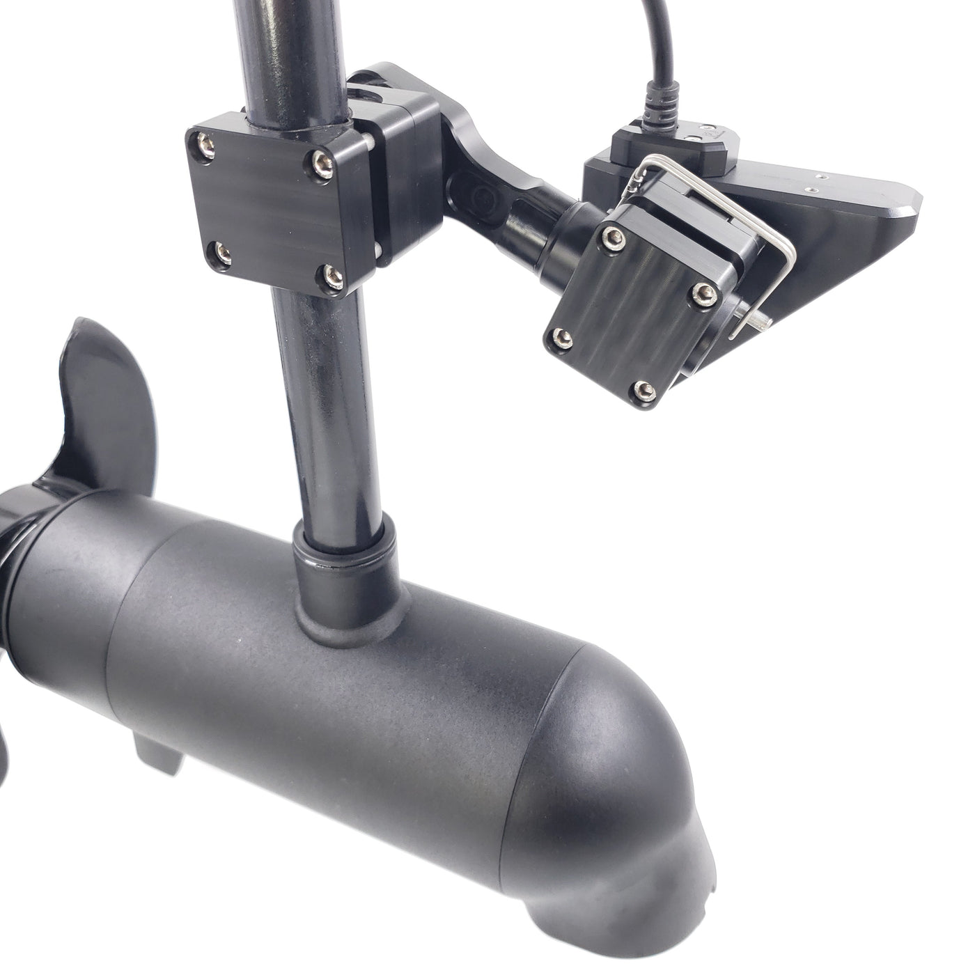 DOMINATOR-GARMIN LVS32 QUICK RELEASE MOUNT FOR TROLLING MOTOR / F.O. LINK SPACER INCLUDED