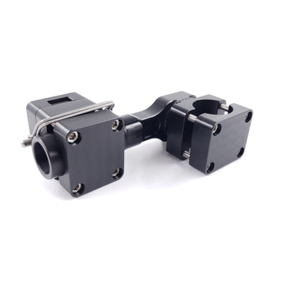DOMINATOR-GARMIN LVS34 QUICK RELEASE MOUNT FOR TROLLING MOTOR OR POLE SYSTEM / F.O. LINK SPACER NOT INCLUDED