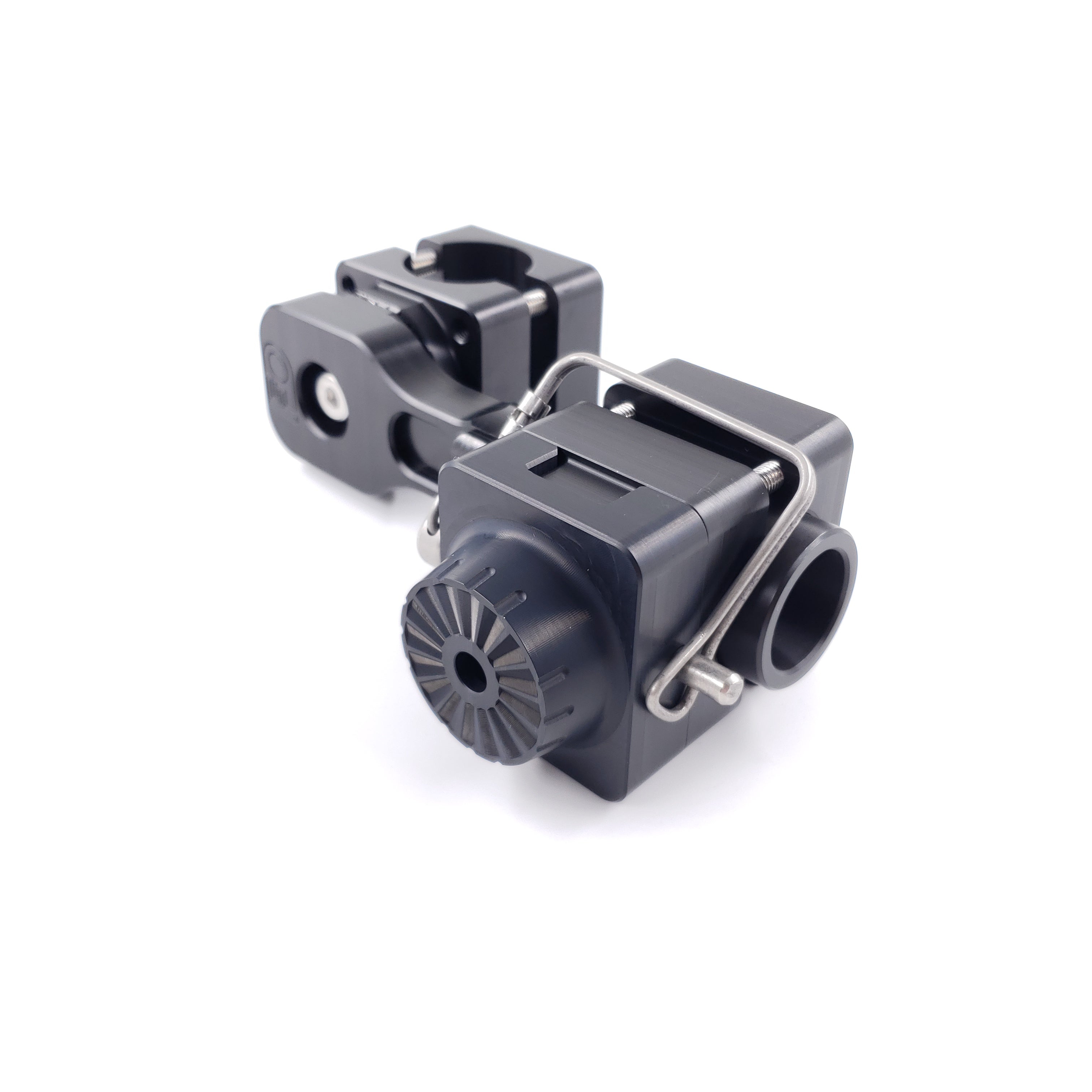 DOMINATOR-GARMIN LVS34 QUICK RELEASE MOUNT FOR TROLLING MOTOR OR POLE SYSTEM / F.O. LINK SPACER NOT INCLUDED