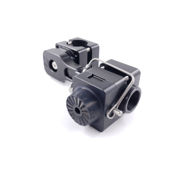 DOMINATOR-GARMIN LVS34 QUICK RELEASE MOUNT FOR TROLLING MOTOR OR POLE SYSTEM / F.O. LINK SPACER NOT INCLUDED