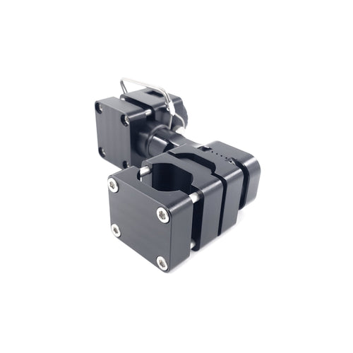 DOMINATOR-GARMIN LVS34 QUICK RELEASE MOUNT FOR MINN KOTA ULTREX QUEST TROLLING MOTOR / F.O. LINK SPACER INCLUDED