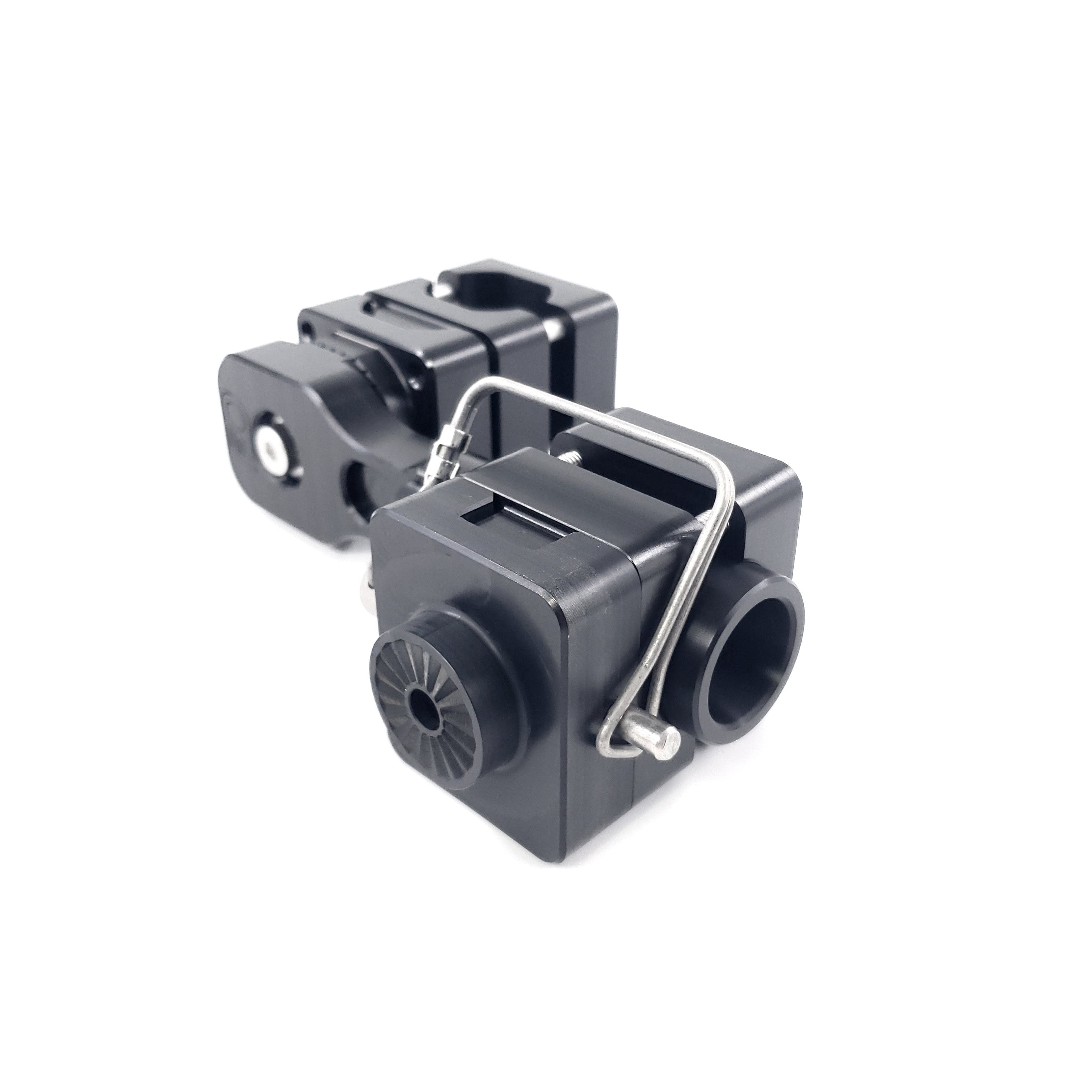 DOMINATOR-GARMIN LVS32 QUICK RELEASE MOUNT FOR MINN KOTA ULTREX QUEST TROLLING MOTOR / F.O. LINK SPACER INCLUDED