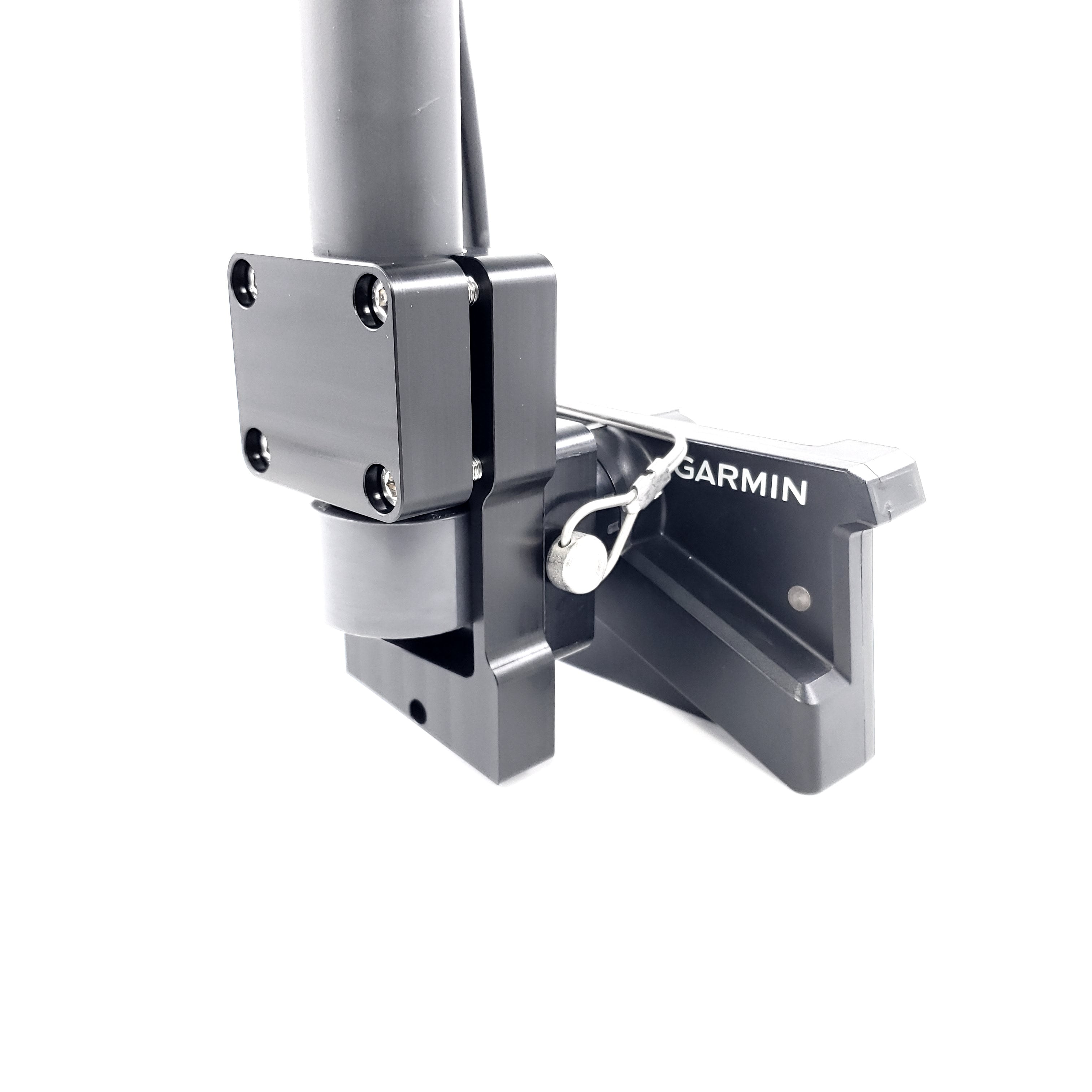 0 DEGREE GARMIN LIVESCOPE PLUS LVS34 ICE POLE  FORWARD/DOWN/PERSPECTIVE MOUNT, QUICK RELEASE TRANSDUCER MOUNT