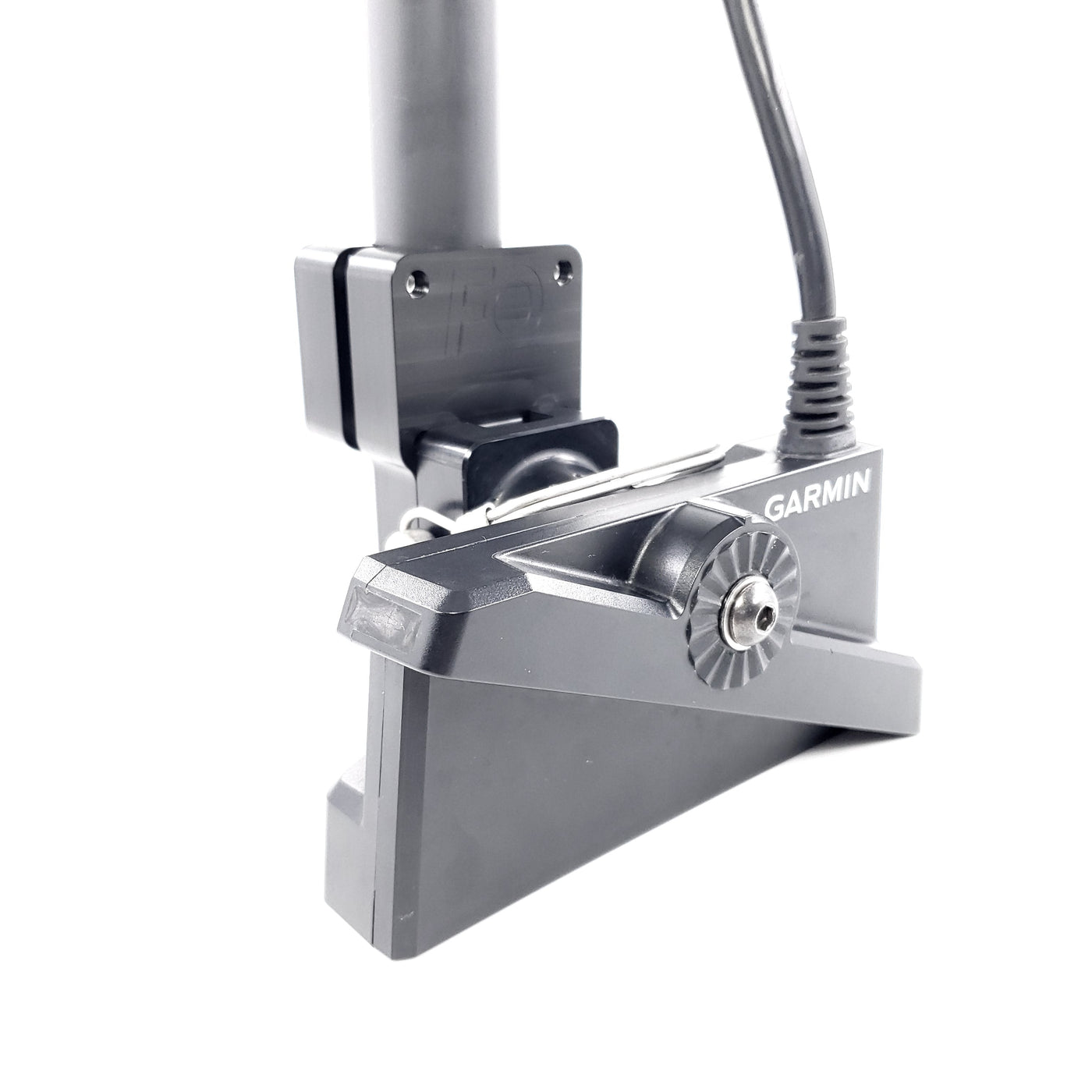 0 DEGREE GARMIN LIVESCOPE PLUS LVS34 ICE POLE  FORWARD/DOWN/PERSPECTIVE MOUNT, QUICK RELEASE TRANSDUCER MOUNT