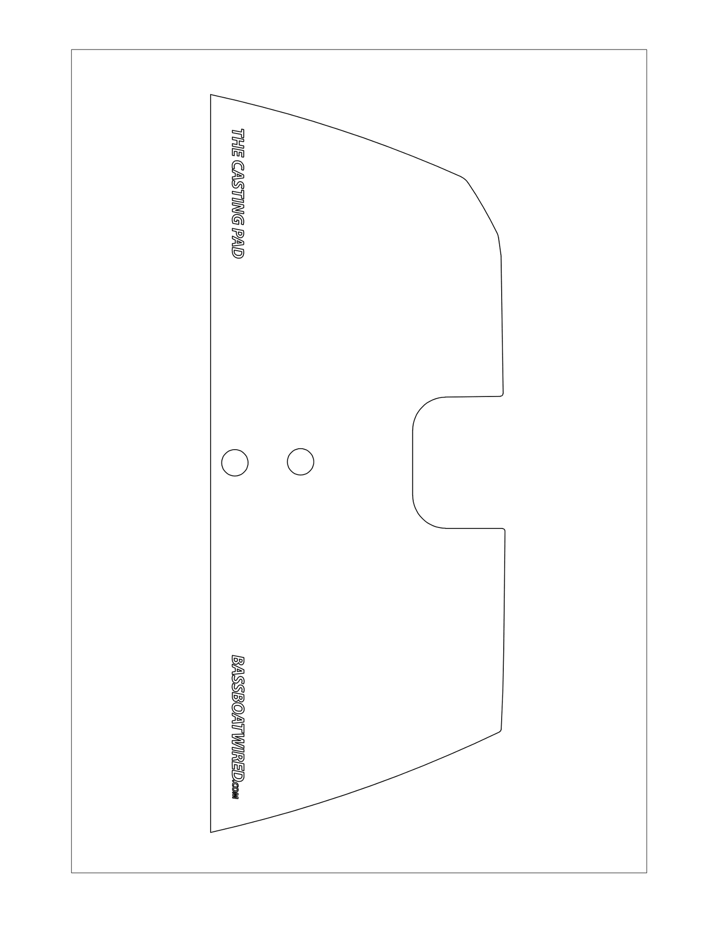 2024-2025 BassCat Puma STS - Casting Pad