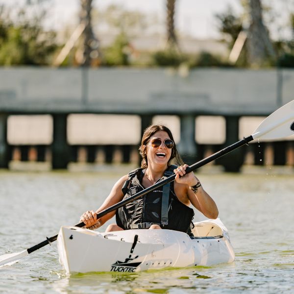 Summer Sale! Tucktec Pro Folding Kayak | Hard-Shell | 2-minute Set-up | Foldable, Portable Kayak