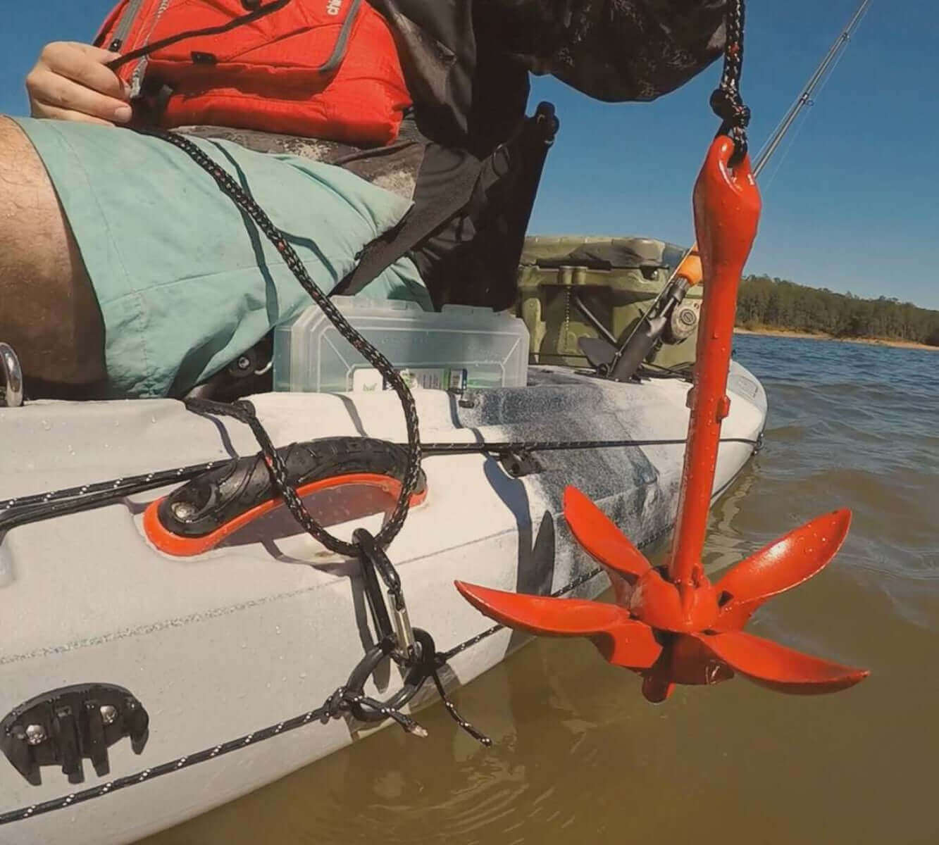 3.5lb Grapnel Anchor and 25ft Rope