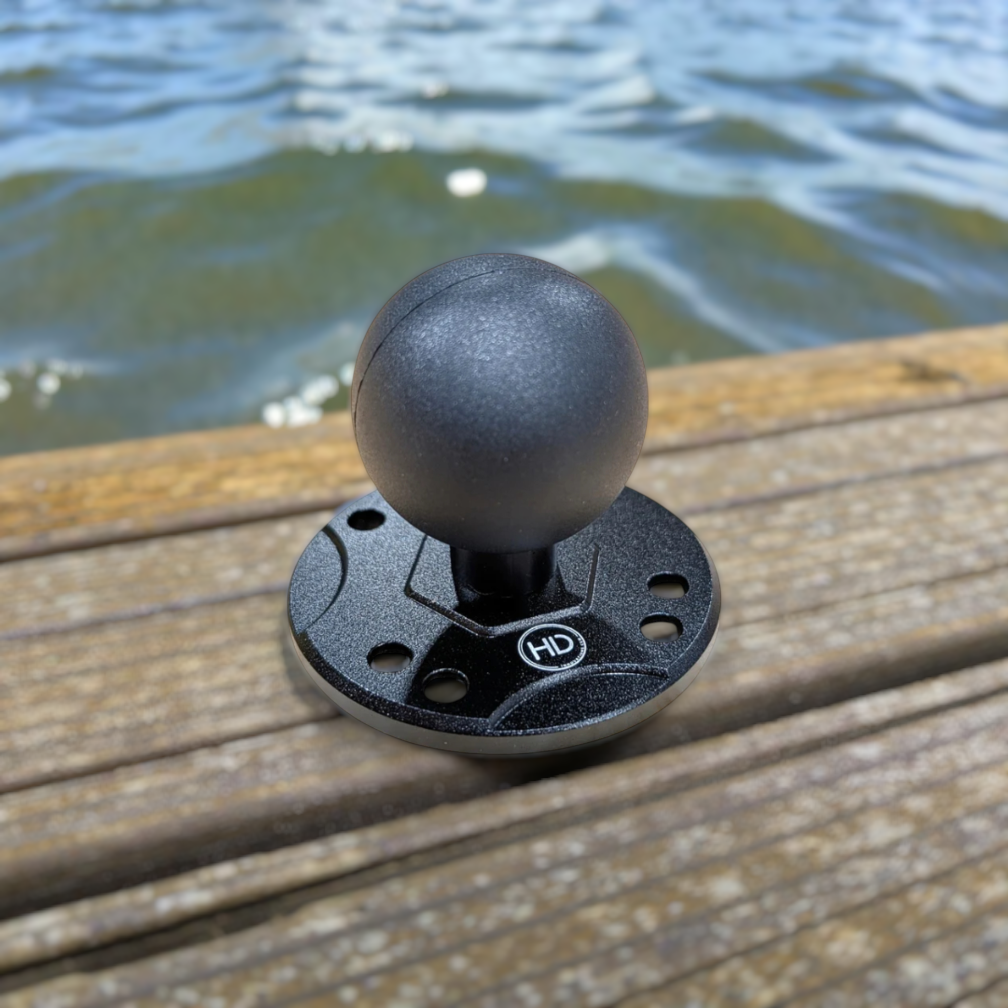 HDI UMS 1.5" BALL ROUND BASE (HDUMS-BRB)