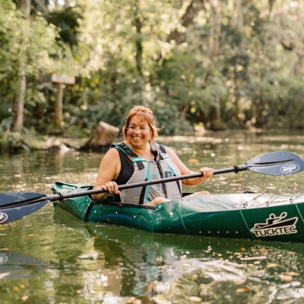 Summer Sale! Tucktec Pro Folding Kayak | Hard-Shell | 2-minute Set-up | Foldable, Portable Kayak