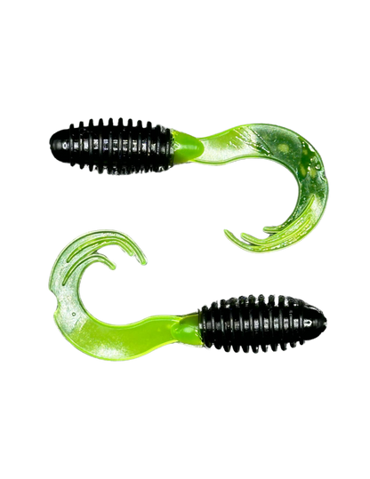 2" ATX Ribbed Triple Curl Tail