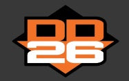 DD26 Fishing Carpet Decal 12" x 8"