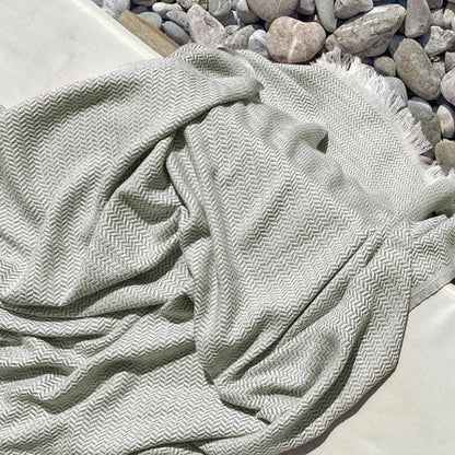 Cloud - Bamboo & Cotton Turkish Beach Towel