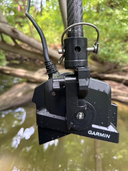 FFS Carbon Fiber Transducer Pole with Ice Mount Combo