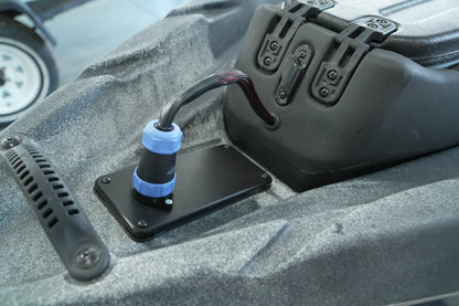 5 Circuit Heavy Duty, Waterproof, Quick Disconnect Kit - Panel Mount and Harness (YP-QD5)