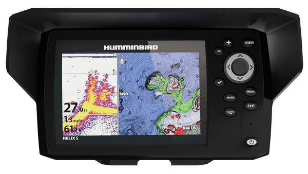 Humminbird Helix 5 Fish Finder Visor - - Sonar Shield | Boat Nation Outdoors