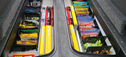 NPDSK0041 Skeeter® 2018-C ZX225/250 CENTER COMPARTMENT SOFT PLASTICS ORGANIZER SET