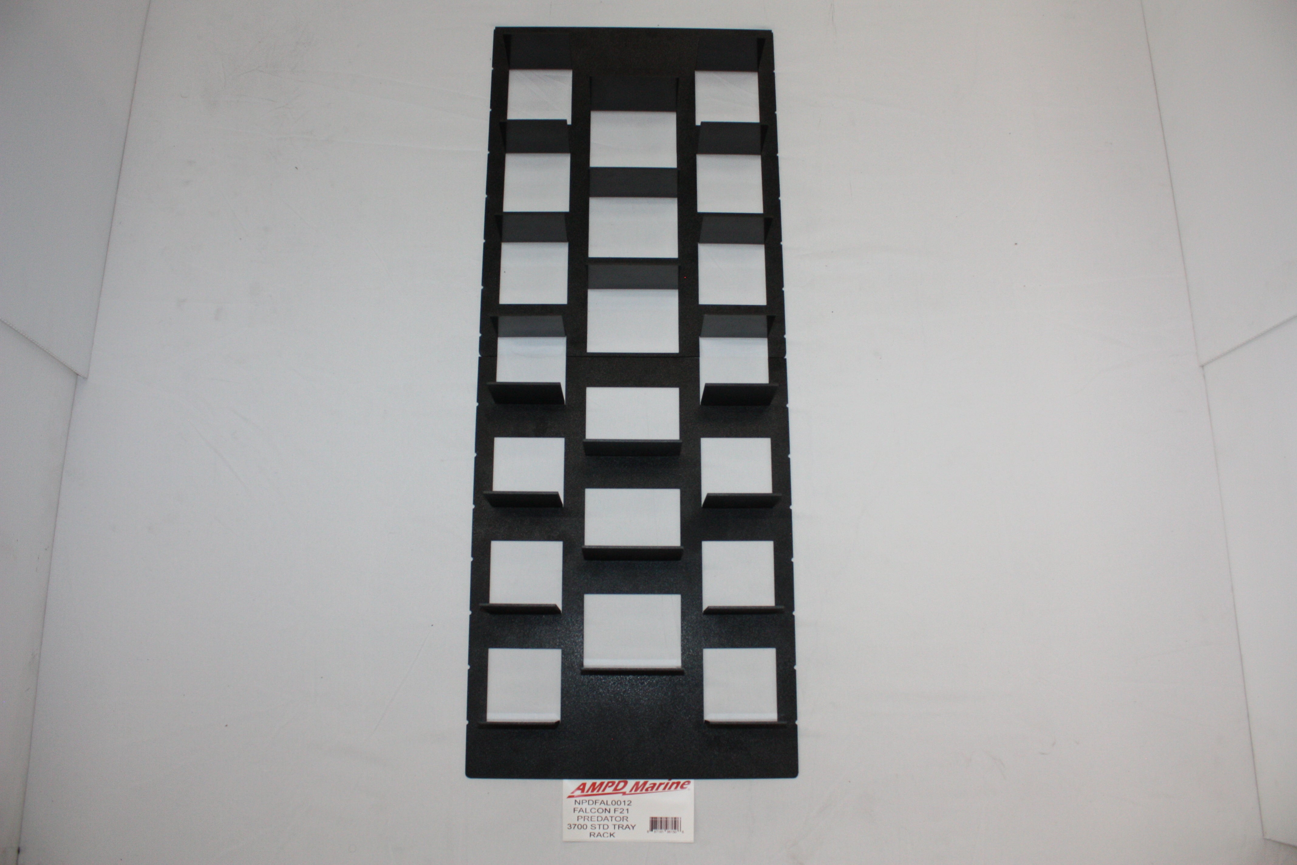 NPDFAL0012  2022 FALCON F21 PREDATOR 3700 STANDARD TACKLE TRAY RACK