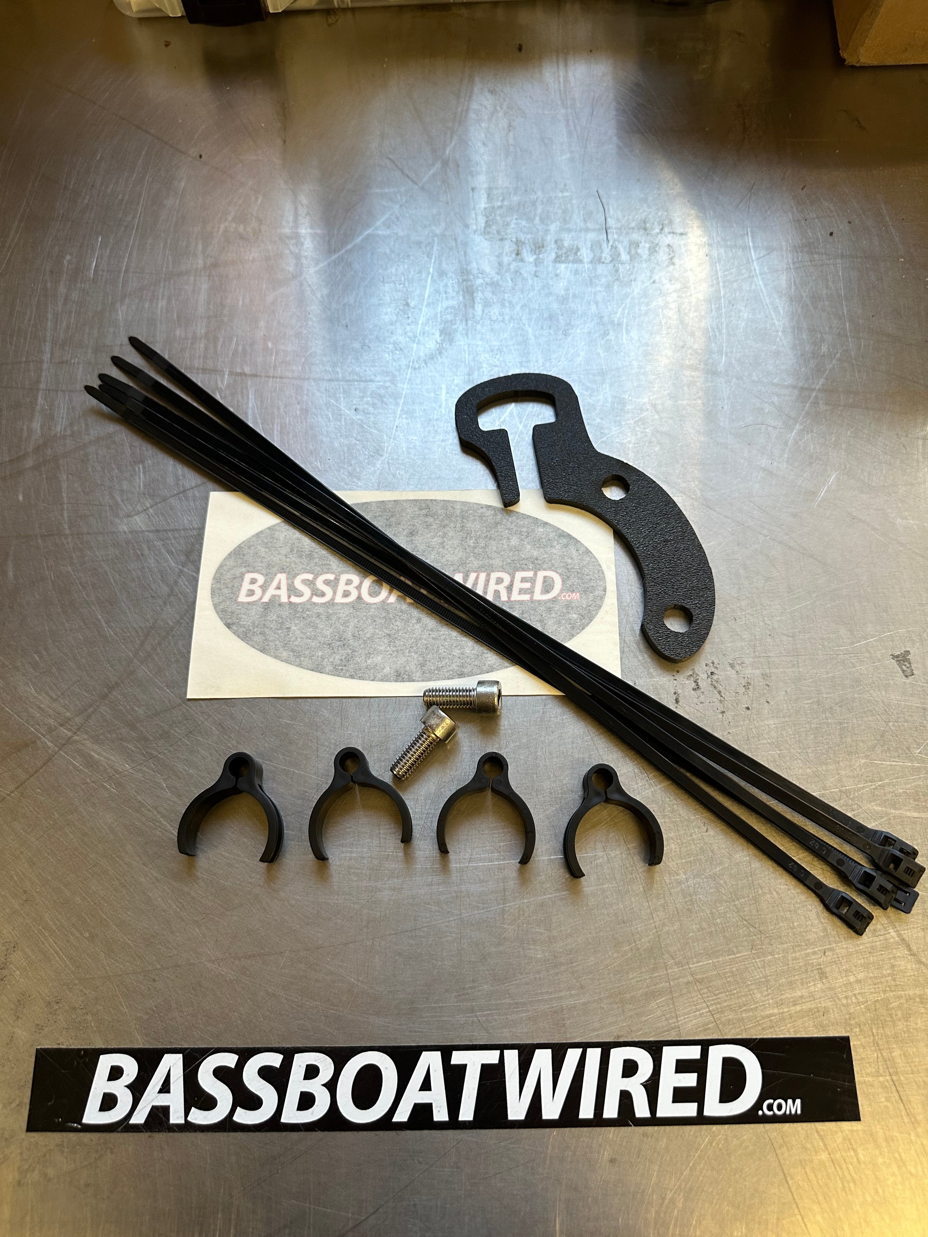 BassBoatWired Trolling Motor Transducer Install Kit