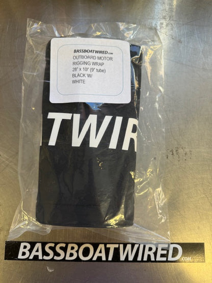 BassBoatWired Engine Rigging Tube Cover